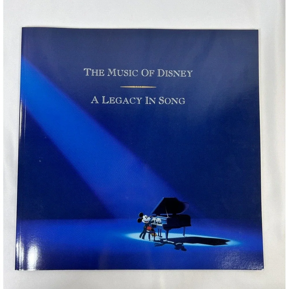 The Music of Disney A Legacy in Song 1992 Walt Disney Records Booklet Book Only